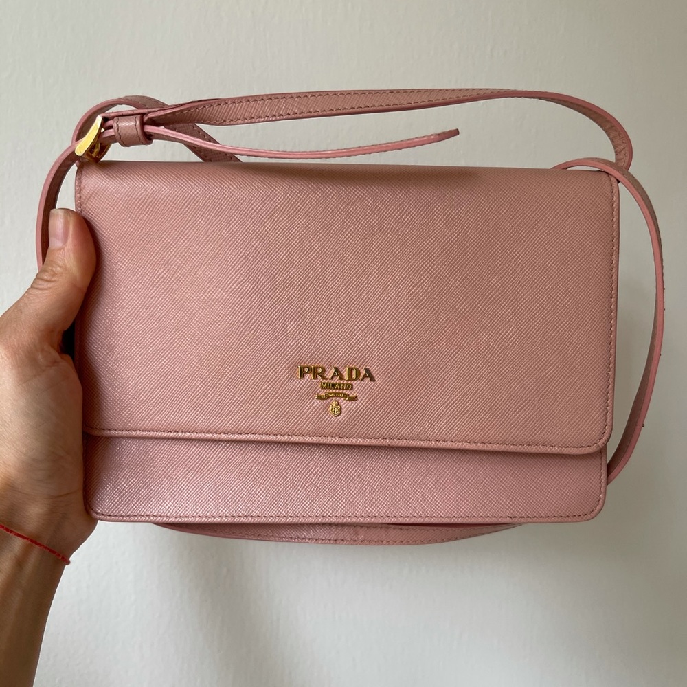 Prada Saffiano Mini Crossbody Bag